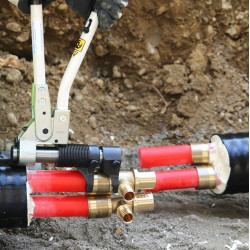 Труба CALPEX DUO PN6 2×50/162