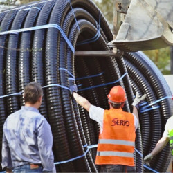 Труба CALPEX DUO PN6 2×50/162