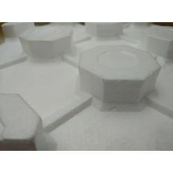 Мат для теплої підлоги з фіксаторами (45мм) лист 0,72 м.кв.