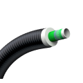 Труба гнучка попередньоізольована PE-RT 110/160 PN10