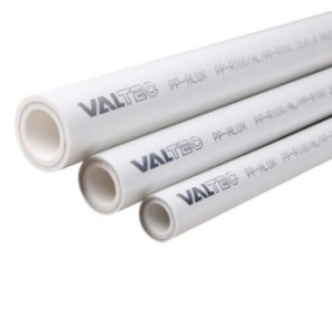 Поліпропіленова армована (PP-ALUX) труба Valtec PN 20/50 для систем опалення та водопостачання